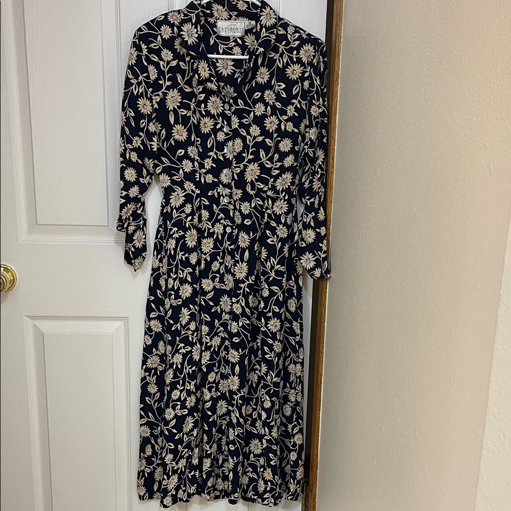 Vintage Passports of Pier1 Imports Dress Size S/XS